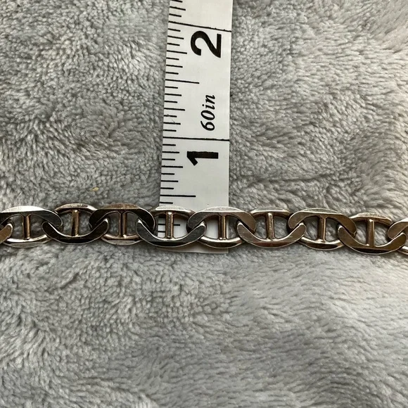Italy 925 Mariner Link Bracelet - Picture 7 of 7